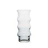 Syndicate Sales 6 3/8' Groovy Vase, Clear [並行輸入品]