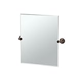 Gatco 4349SM Tiara Small Rectangle Mirror, Bronze [並行輸入品]