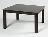 SKJ 家具調こたつ | 正方形 | 幅75×横75×全高43（38）cm | SKJ-75 | 500Wヒーター (ブラウン)