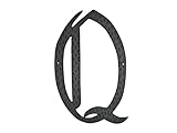 モンタギュー金属製品HAM-16-Qで16。装飾ホームアクセントモノグラムQ