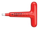 KNIPEX 98 14 05 1000V Insulated T Handle Hex Driver [並行輸入品]