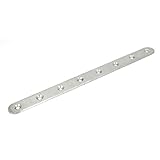 uxcell メンディングフラットプレート 247mm x 20mm 固定プレート ストレート鋼板