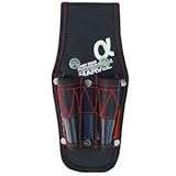 （まとめ）電工ポケット WAIST GEAR 【ドライバー差し×5セット】 レッド（赤） マーベル MDP-62AR