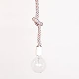 トリコテ ノット ペンダント ライト Tricote Knot Pendant Light [ グレー×オレンジ ]