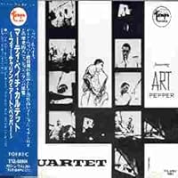Amazon.co.jp: Marty Paich Quartet featuring Art Pepper: ミュージック