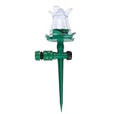 スプリンクラー - Delaman 散水機、360度、埋め込み式、節電 節水、散水範囲1Ｍ～3Ｍ、庭 芝生 園芸 ガーデンニング 灌漑、散水用具、花の形