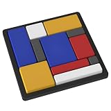 [Aishaba]立体パズル 脳トレ 知育玩具 6才以上～大人用 4段階難易度/88問問題集付き 空間認識力・集中力トレーニング 理数脳強化 STEM教材対応 安全ABS樹脂製 認知能力 観察力 知育玩具 小学生 子供 大人