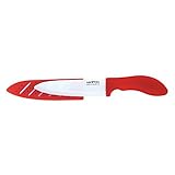 High Quality Dura-Ceramic Chef Knife, 6-Inch, Red, HMC01C100CS
