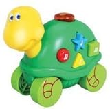 Navystar Musical Roll Along Turtle Playmates, Green/Yellow [並行輸入品]