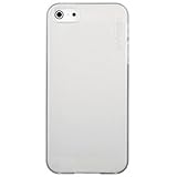 CAPDASE iPhone5 Soft Jacket2 XPOSE, Clear White ソフトジャケット2 イクスポーズ (クリスタル・クリアー 液晶保護シート、ムービースタンド、プロテクティブ・ポーチ 付属) SJIH5-P202