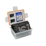 for ソニー NP-FZ100 バッテリー用バッテリー収納ケース NP-FZ100 バッテリー収納ボックス カメラバッテリーオーガナイザー 収納カバー A7m3 a7r3 A9 7RM3 カメラ NP-FZ100 バッテリー収納 SD TFカードホルダー モバイルオーガナイザー 便利コンテナ 軽量 耐久性ある [並行輸入品]