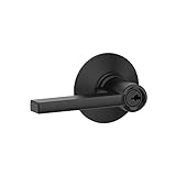 Schlage F51 V LAT 622 Latitude Entrance Lock Lever, Matte Black [並行輸入品]
