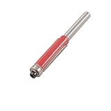 uxcell　目地払い　 ルーターカッター　ルータービット　30mmブレードン長さ　ストレット　メタル製　シルバートーン