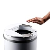 【ひらけ、ゴミ箱】ZitA CIRCLE ジータ サークル おしゃれ 45リットル 30リットル ダストボックス 自動 自動ゴミ箱 センサー (ホワイト)