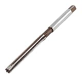 uxcell ハンドリーマ HSS 4mm x 4mm スクエアエンド ダークブラウン シルバートーン