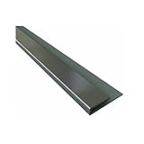 BacksplashエッジJトリムBrushed Aluminum