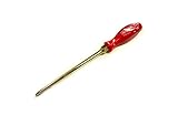 ドイツ製　プラスドライバー　+4番　312-4-200　赤　ナット回し付 DAIKITOOL