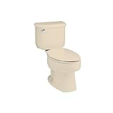 Sterling 404515-RA-96 Windham Tank with Chrome Trip Lever and Right Side Flush, Biscuit [並行輸入品]