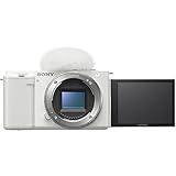 SONY(ソニー) Vlog用カメラ レンズ交換式VLOGCAM APS-C ミラーレス一眼カメラ ZV-E10 ボディ(レンズなし) ウィンドスクリーン付属 ホワイト ZV-E10 W