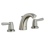 Grohe K20121-18083-ENE Arden Lavatory Faucet Lever Handle, Brushed Nickel [並行輸入品]