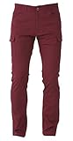 CO-COS コーコス信岡 スタイリッシュカーゴパンツ 通年用 G5005 18 ワイン 4L