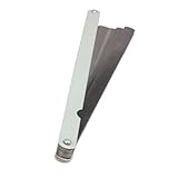 Lautechco シックネスゲージ 200mm 20枚組 狭い場所の隙間測定 組隙間幅0.05mm～1.0mm（隙間測定）