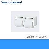 ［TS-MGN-KM2-W］タカラスタンダード ワンタッチ式2連紙巻器 マグネット