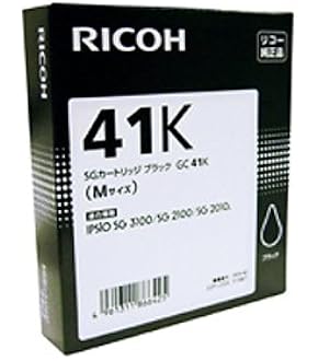 リコー インクカートリッジ 41K/M/C/Y 4色セット 廃インクボックス Amazon.co.jp: リコー GC41 4色セット（ BK/C/M/Y ）純正 SG