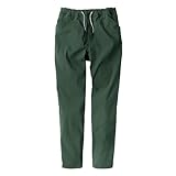 [グラディエーター] カジュアルパンツ G-2014 ストレッチライトテーパードパンツ 超ストレッチ素材 ウエストゴム アーミー