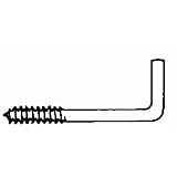 National Mfg / Spectrum Brands Hhi n120 – 378 2 – 1 / 4インチ、# 108 square-bendスクリューフック、5 - Pack N120-3