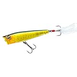 DUEL(デュエル) L-バスポッパー65F 65mmメタリックゴーストクロキン バス釣り