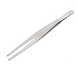 尖った先端ステンレスストレートピンセット先細a14082700ux0393、20センチメートル