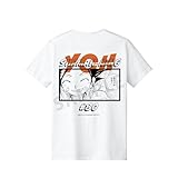 アルマビアンカ(Armabianca) SHAMAN KING 麻倉 葉 「なんとかなる!」 バックプリントTシャツ メンズ XLサイズ