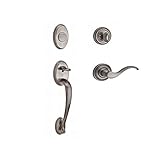 Baldwin FDCOLXCURLTRR152 Reserve Full Dummy Handleset Columbus x Curve with Traditional Round Rose, 