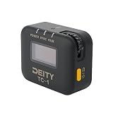 DEITY TC-1 ワイヤレスタイムコードボックス 2.4G RF コンパクト OLED USB-C 3.5mm I/Oコネクター カメラ、カムコーダー、テープレコーダー、スマートスレート対応 アプリコントロール