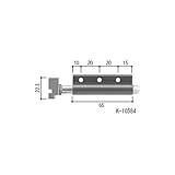 YKKAP メンテナンス部品 横辷り出しピボット (HH-H-0105) YW：ホワイト *製品色・形状等仕様変更になる場合があります*