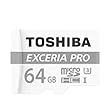 64GB TOSHIBA 東芝 microSDXCカード EXERCIA PRO M401 UHS-I U3対応 R:95MB/s W:80MB/s 海外リテール THN-M401S0640C2 [並行輸入品]