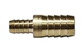 「ノーブランド品」銅管継手スプライサー 二方型異径ホース継手 両口10mm 内径 x 16mm 内径継手(5個入）