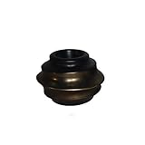 Yosemite Home Decor YCERA-C625-1 Ceramic Tealight Holder, Brown Finish [並行輸入品]