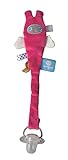 Snoozebaby Pacifier Clip, Pink by Snoozebaby
