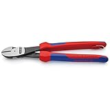 KNIPEX（クニペックス）7402-250TBK 強力型斜ニッパー（硬線用） 落下防 スポーツ レジャー DIY 工具 ペンチ ニッパー top1-ds-1850159-ak [簡易パッケージ品]