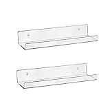 透明 レコードラック アクリル製 2個セット LP 壁掛け ウォールシェルフ棚 レコードィスプレイ マガジンラック レコード壁掛け 展示棚 簡単取付