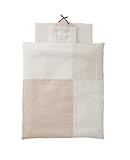 日本製 オーガニックダブルガーゼ ハウスベージュ ミニサイズ ベビー布団6点セット