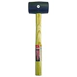 （業務用50個セット）CSK 木柄ゴムハンマー（かなづち/大工道具） 0.5P CGH-05B ブラック（黒） 〔業務用/家庭用/DIY/日曜大工〕【×50セット】