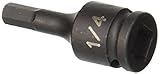 Grey Pneumatic 1908F 0.38 in. Drive X 0.25 in. Hex Driver