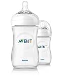 Philips Avent NEW Natural Baby Feeding Bottles 260ml Twin 2 Pack Scf693/27 9oz by THANSITA [並行輸入品]