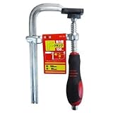 (業務用10個セット) H＆H 強力型Fクランプ(作業工具/締め具) 口の深さ：80mm 最大口開き：150mm HFC-150