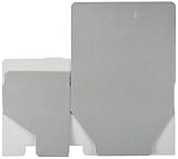 ヘッズ 日本製 無地 ギフトボックス 22.3×5.5×14.8cm シルバーグレー 10枚 箱 シンプル HEADS MSG-GB11