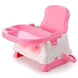 プラスチック製の子供用椅子ポータブルピンク/グリーン3ヶ月以上の赤ちゃん用グリーンセーフディナーテーブルとチェア (色 : 2＃)