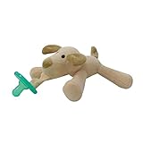 Lovelybaby 幼児おしゃぶり ユニセックスベビー用 ソフト ぬいぐるみおもちゃ (犬)